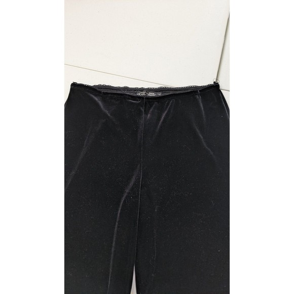 CDC Signature Collection Women's 7 BLACK Velvety STRETCH Beaded Dress Pants - Picture 4 of 10